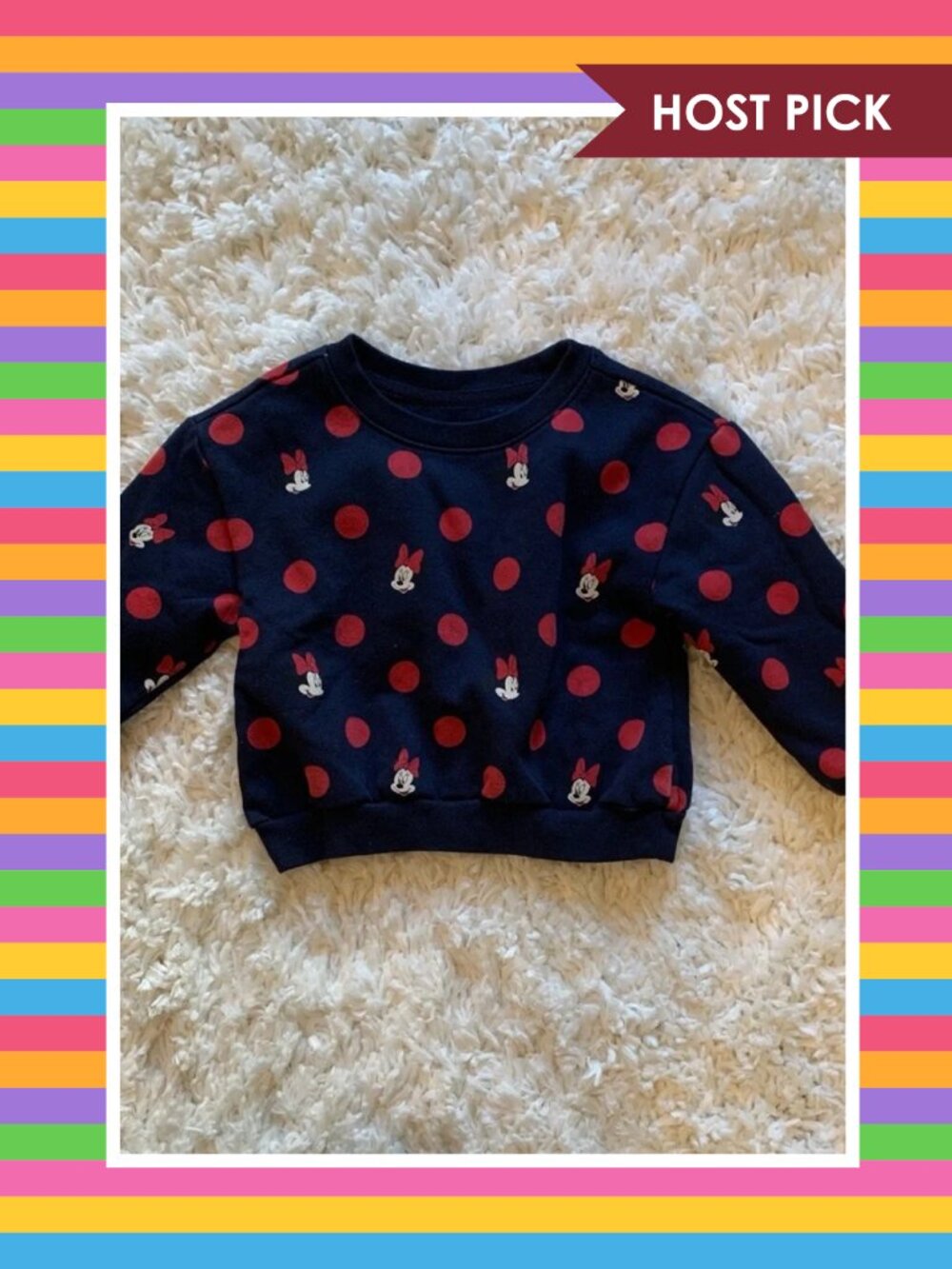Gap Minnie Mouse Sweatshirt (4T)